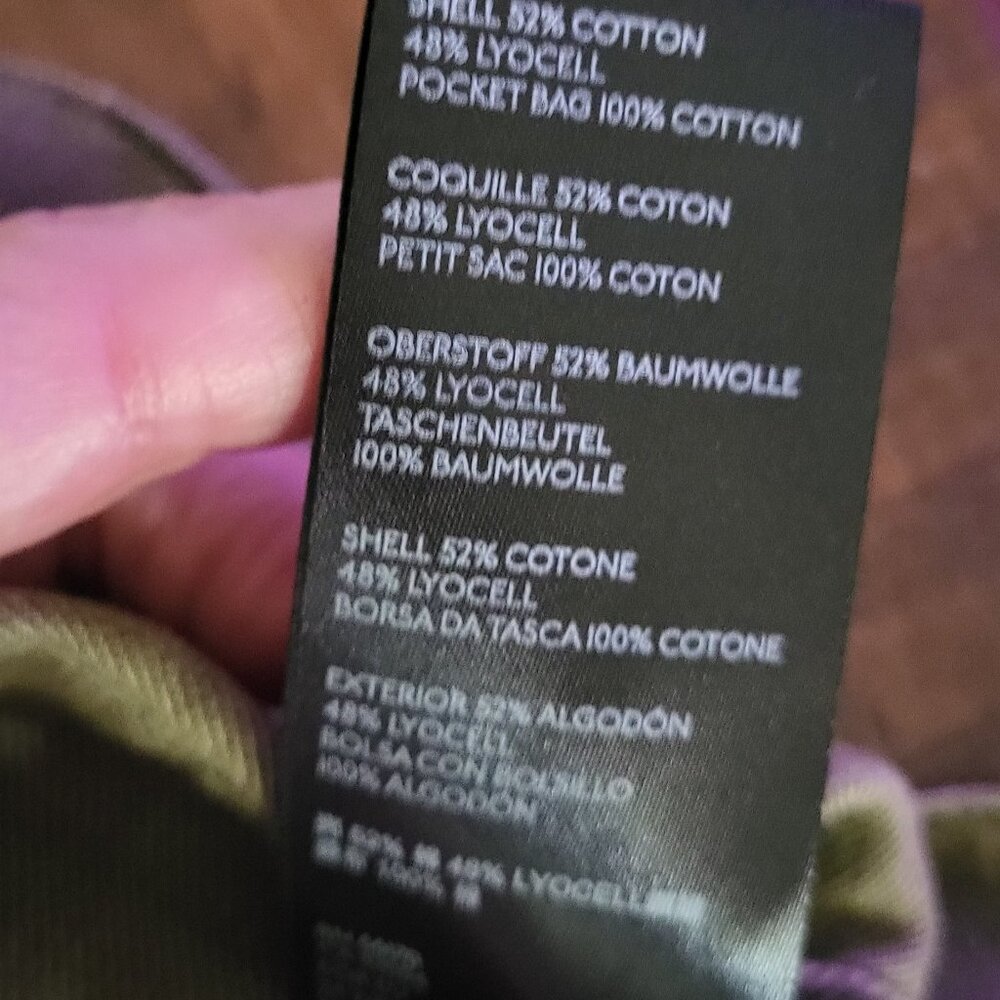 Anthropologie Pilcro Drawstring/Utility Mini Skirt - Olive Green - S - Picture 8 of 9